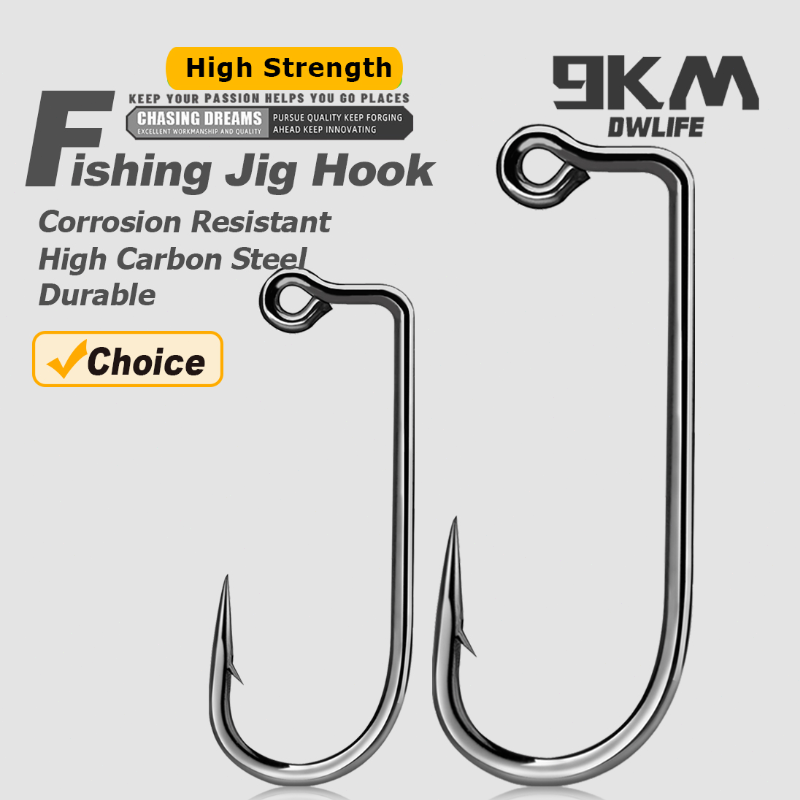 9KM 90 Degree Jig Hook 50~200P - đánh giá và giá Fishing Hook Offset