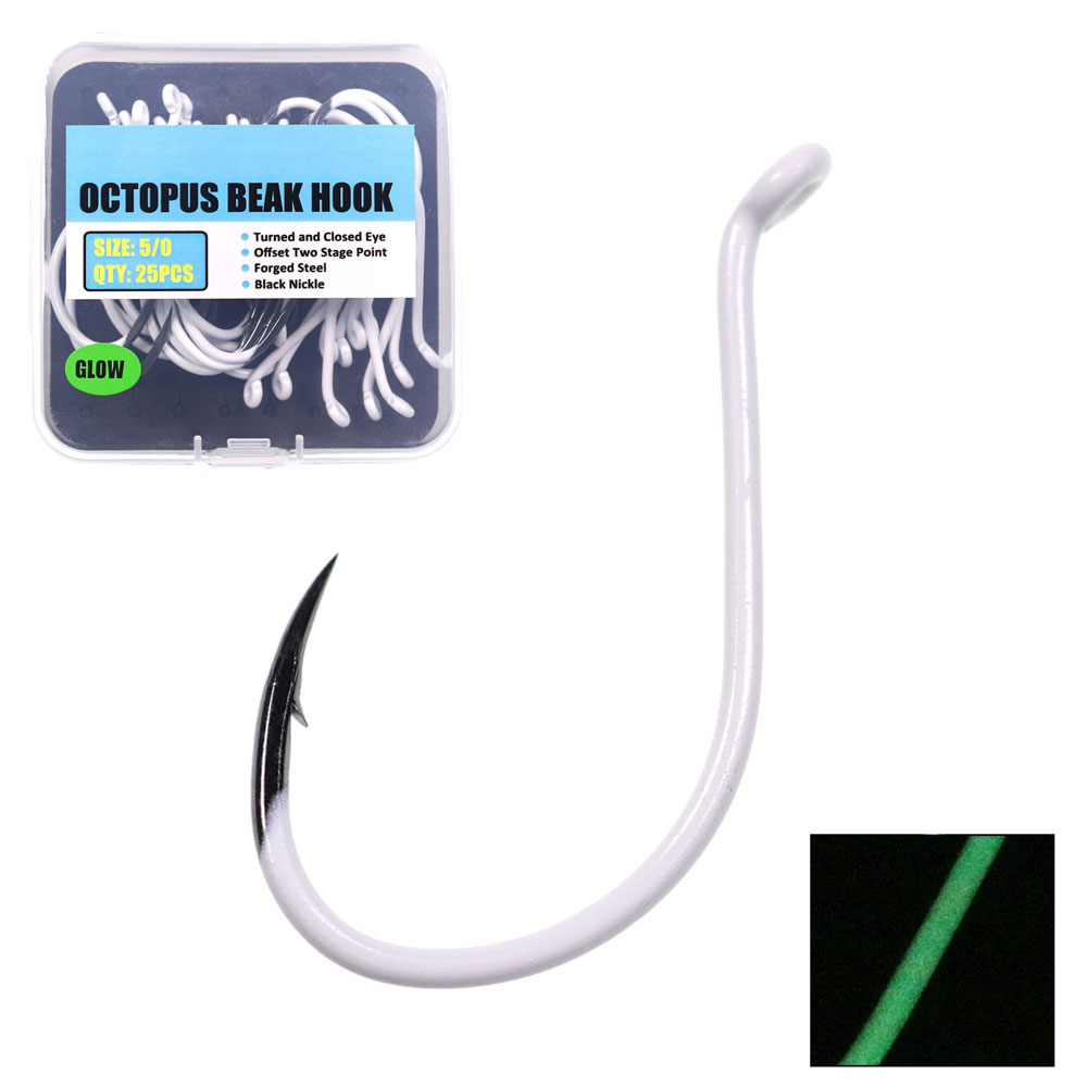 25 Cái/Hộp Dạ Quang Thép Nhập  - đánh giá và giá Fishing Hook Assortment