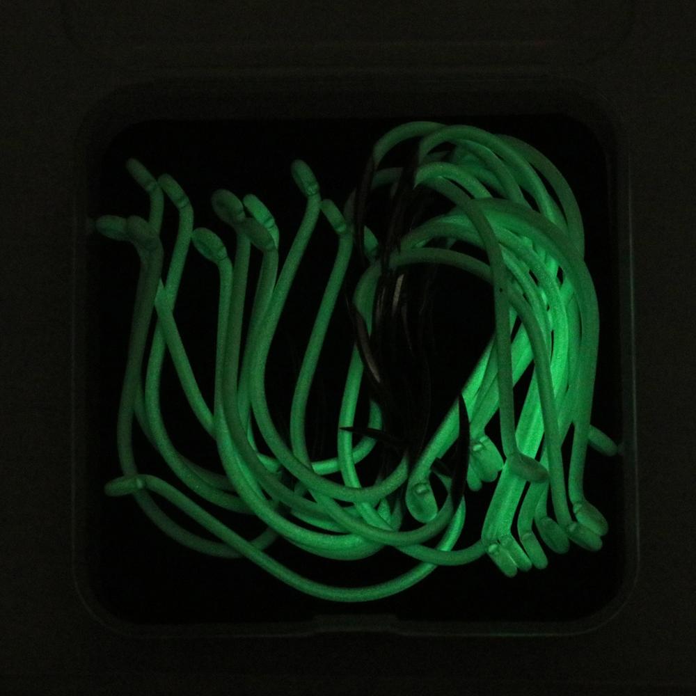 25 Cái/Hộp Dạ Quang Thép Nhập  - đánh giá và giá Fishing Hook Assortment