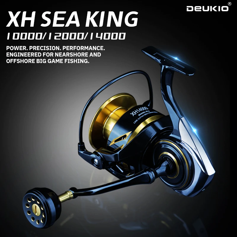 DEUKIO Long Cast Spinning Reel - đánh giá và giá Daiwa Reel Bg